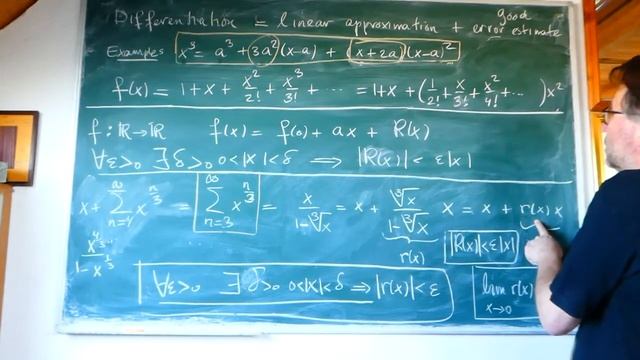 3. Differentiability in x=0