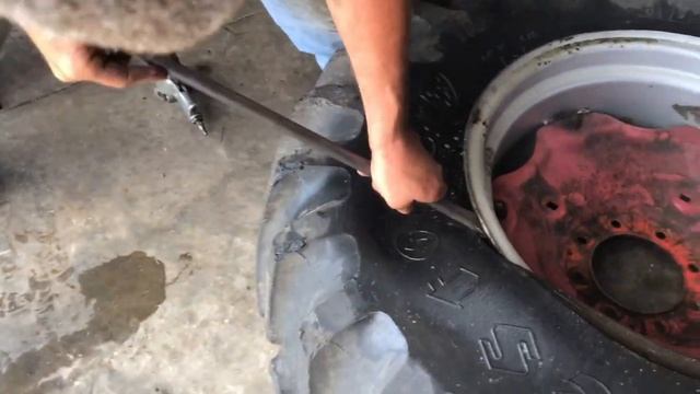 How to Take a Tractor Tire Off The Rim