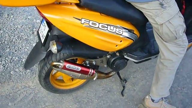 Sound Of Hebo Performer On Keeway Focus 50cc