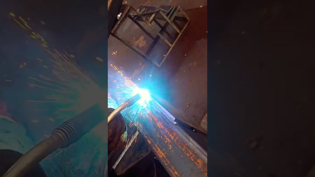 Сварка металлоконструкций #сварщик #welding #сварка #welder #полуавомат#migwelder