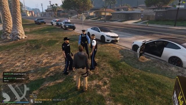 GTA 5 Roleplay - DOJ #14 - My Foot Got Ran Over!