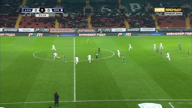 Обзор матча «Ахмат» – «Оренбург» | Мир РПЛ 2024/25