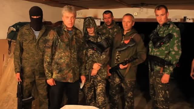 благодарность МРОО ПУСК и руководителю Максиму ( М.Васильев - Курск) от Луганского ополчения 2014г