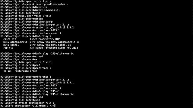 06_004. H.323 Gateway Configuration - Part 2 of 3