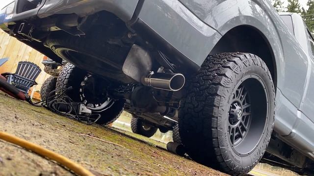 2019 F150 2.7 muffler delete rev