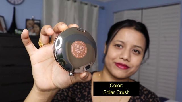 Estee lauder Bronze GoddessI l luminating highlighting Powder Gelée/bronzer/skin test/indian skin