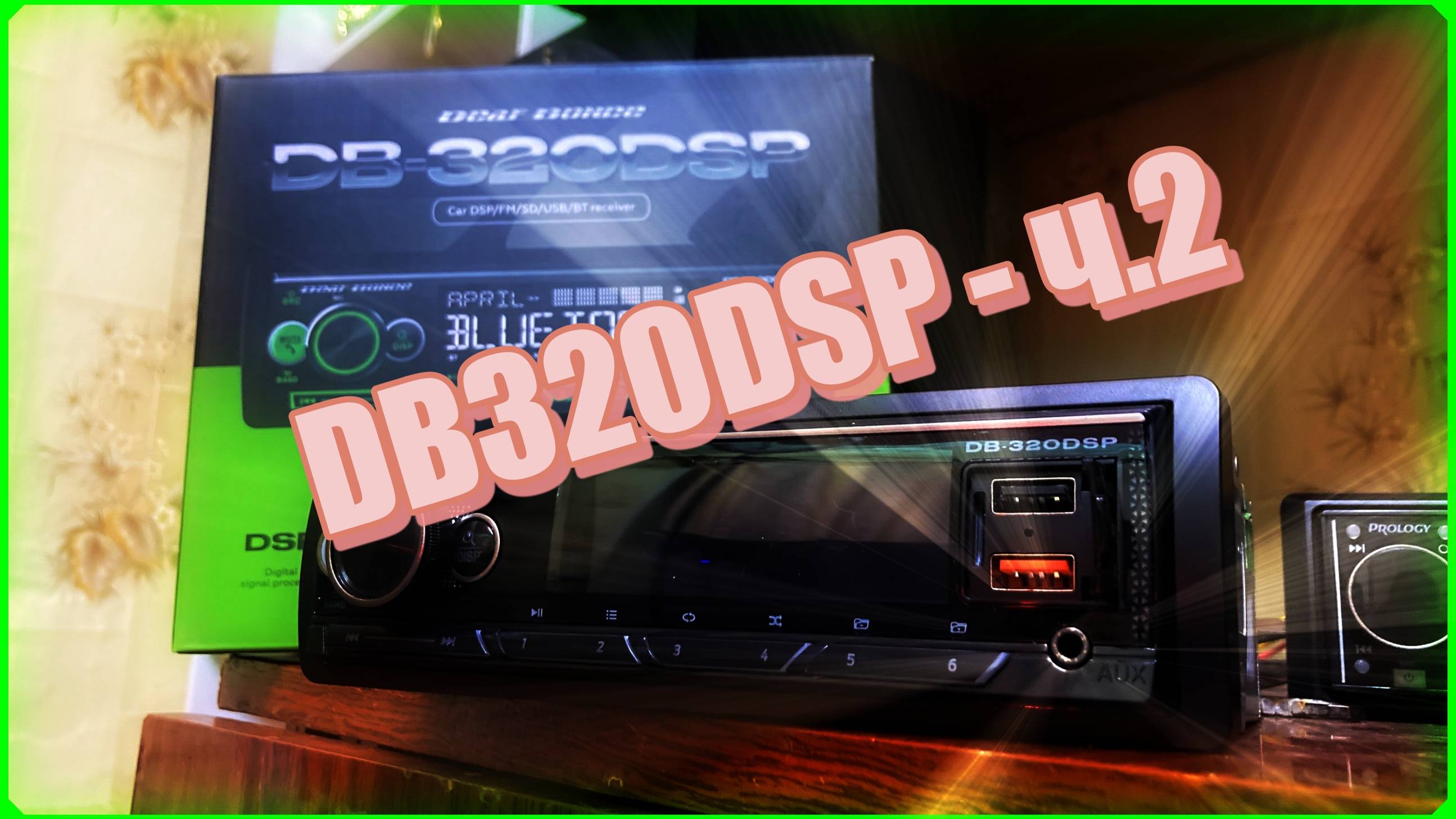 Обзор магнитолы Alphard 320DSP часть 2