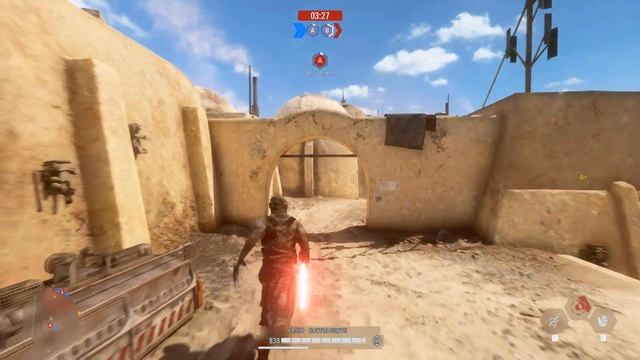 Tatooine Starkiller Gameplay Star Wars Battlefront 2