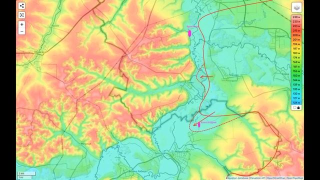Курское направление на утро 11 декабря