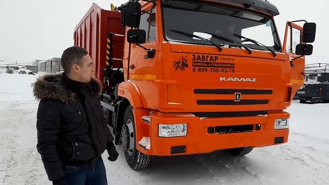 ЛОМОВОЗ на шасси КАМАЗ 65115. Отзыв нашего покупателя из г. Екатеринбург от 14.02.2019