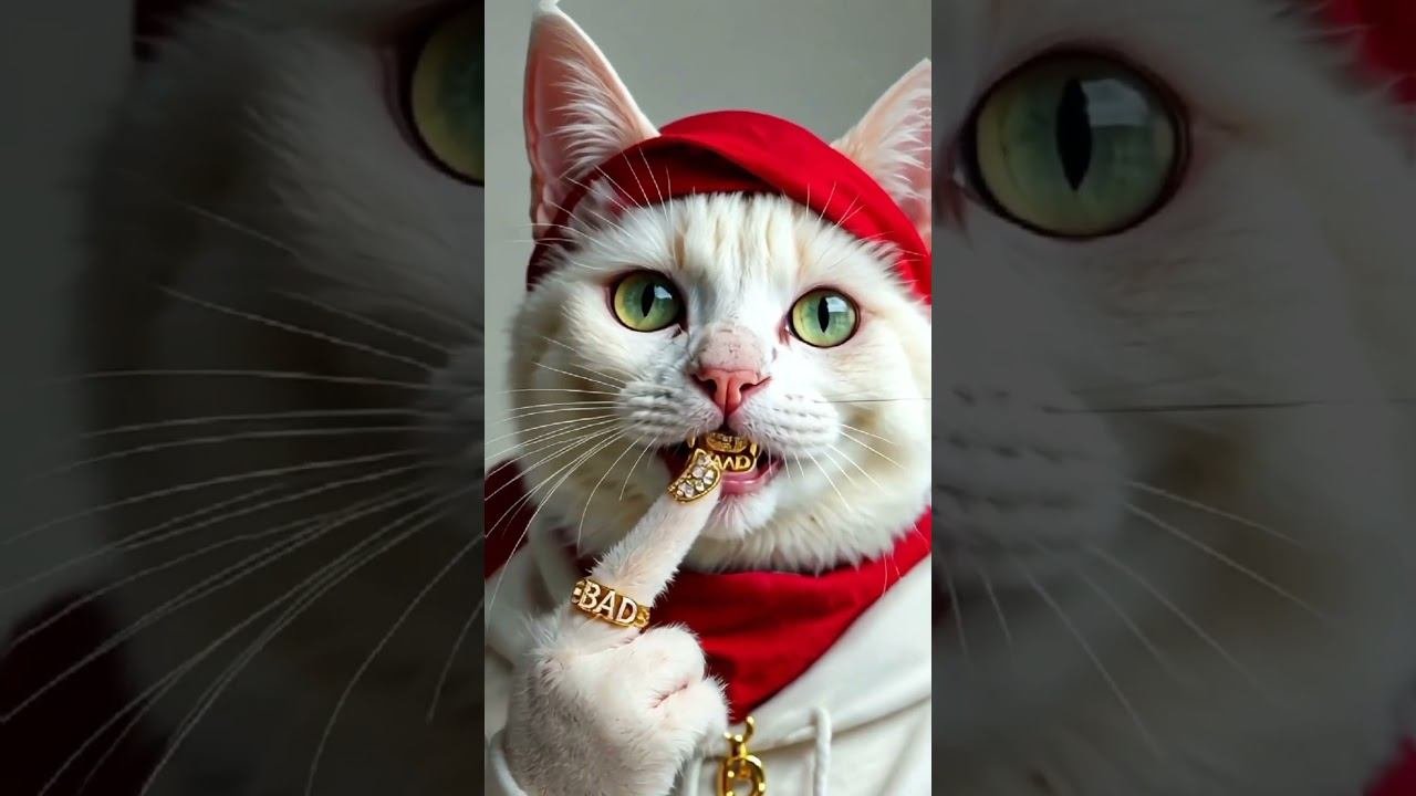 Cats are gangsters and rappers #ai #cats #aicat #cat #catcute #cutecat