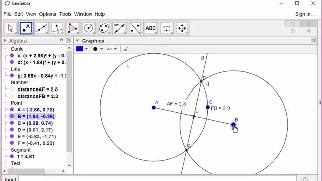 Dividing a line segment into any number of equal parts