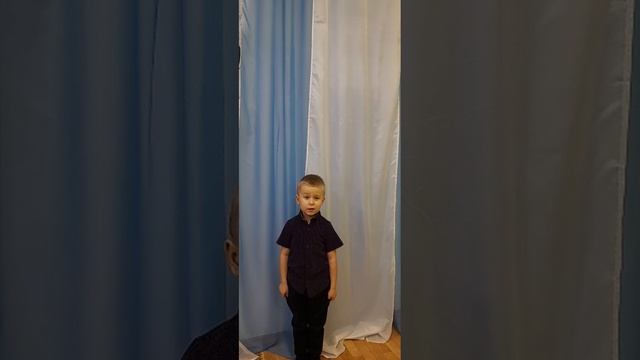 Потапенко Артём, 6 лет. Художественное чтение."Баллада о матери". МКДОУ " Детский сад N3 "Рябинушка"