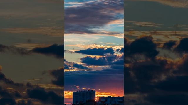 #timelapse #city #clouds #sun #sunruse