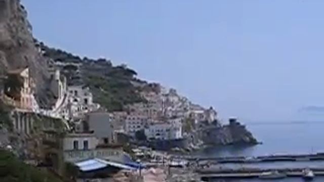Italian Sea Side Road Drive