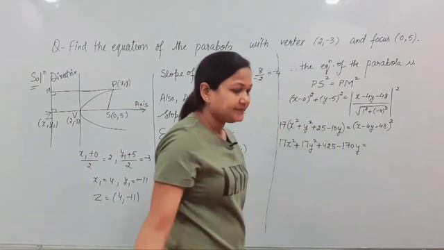 Conic Sections || Parabola reducible to Standard Forms