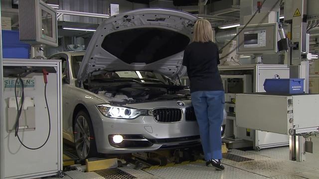 BMW F30 3 Series Production Process - Final Assembly