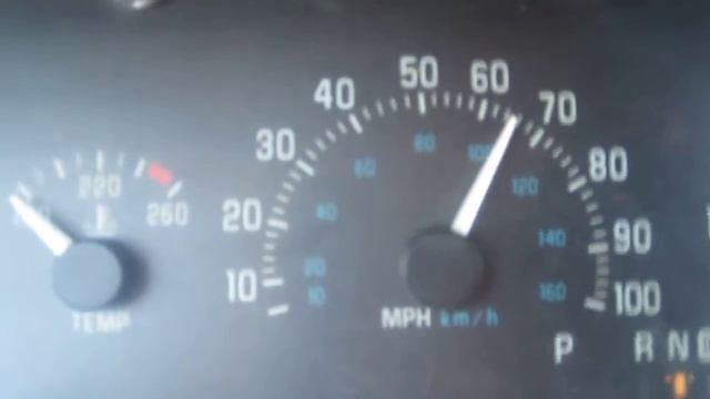 92' ROADMASTER "acceleration 60-110mph"