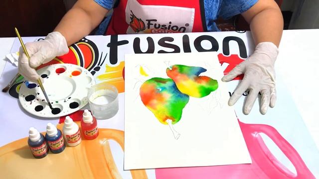 Tutorial Peras con ecolines - Fusion Color