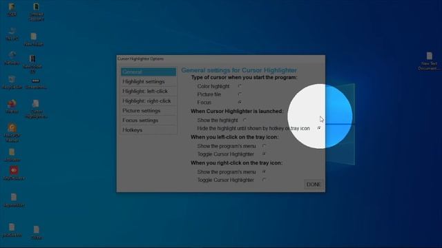 How to Highlight Mouse Pointer in Windows 10 | mouse focus on screen | motion bd 2.0