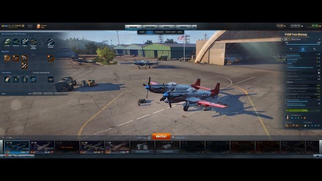 P-82B Twin Mustang | World of Warplanes | First Game!