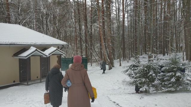 Дорога к святому источнику в селе Спас-Чекряк