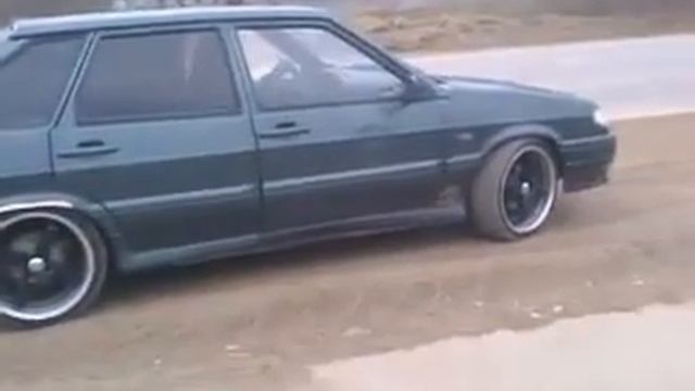 ВАЗ 2114 на катках Lenso