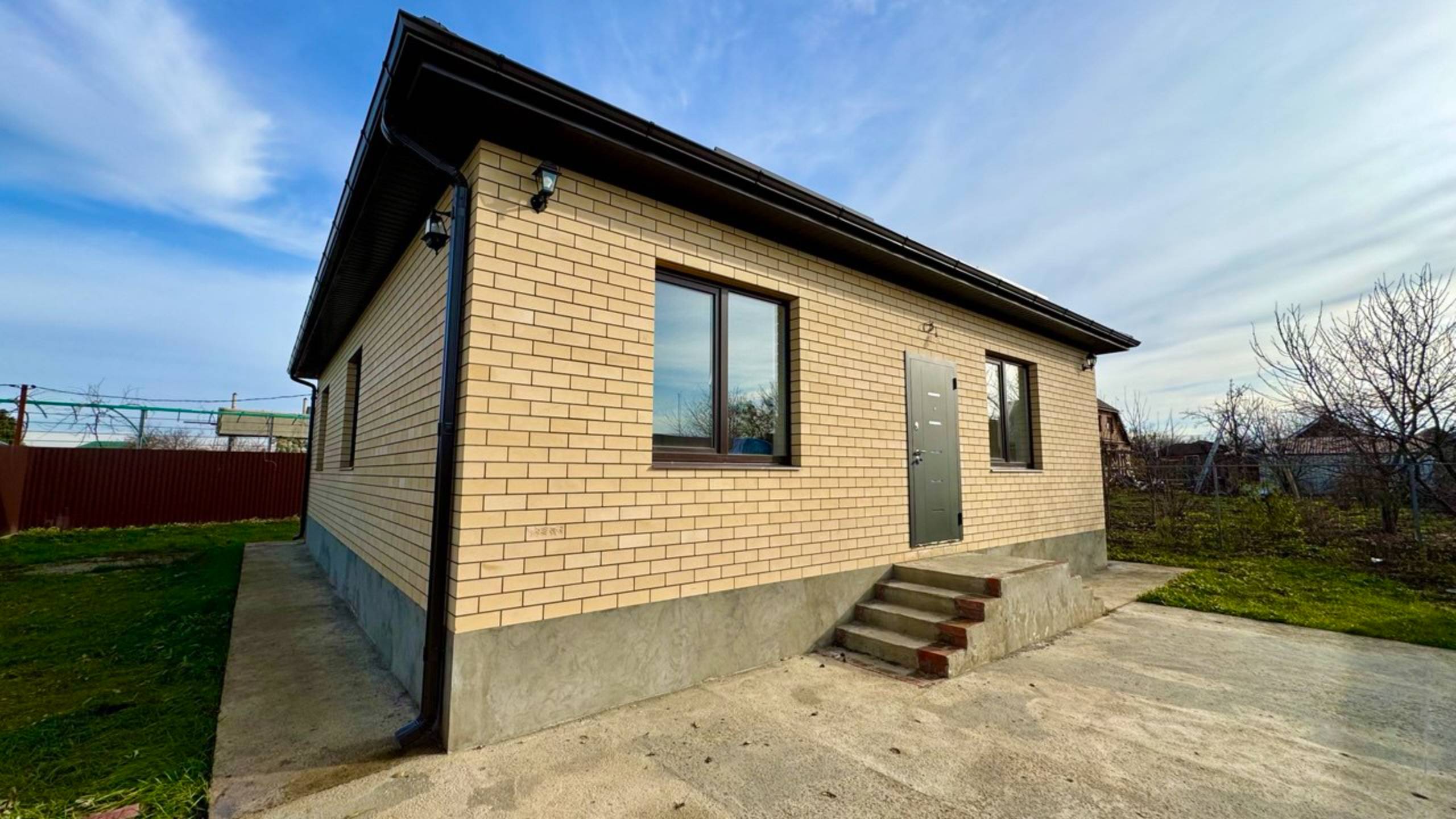 Всё рядом!! Дом с газом на 5 сотках под Краснодаром!!