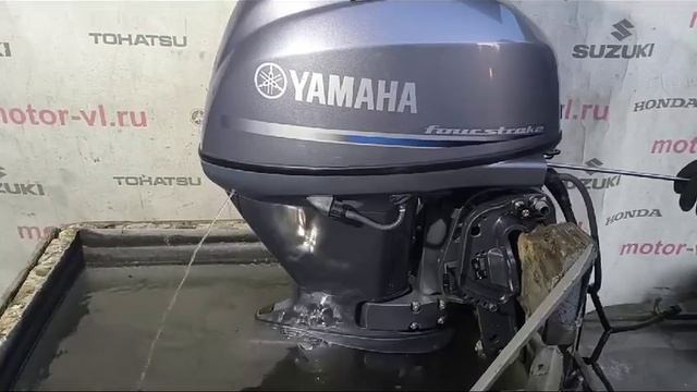 Yamaha F40 EFI запуск двигателя