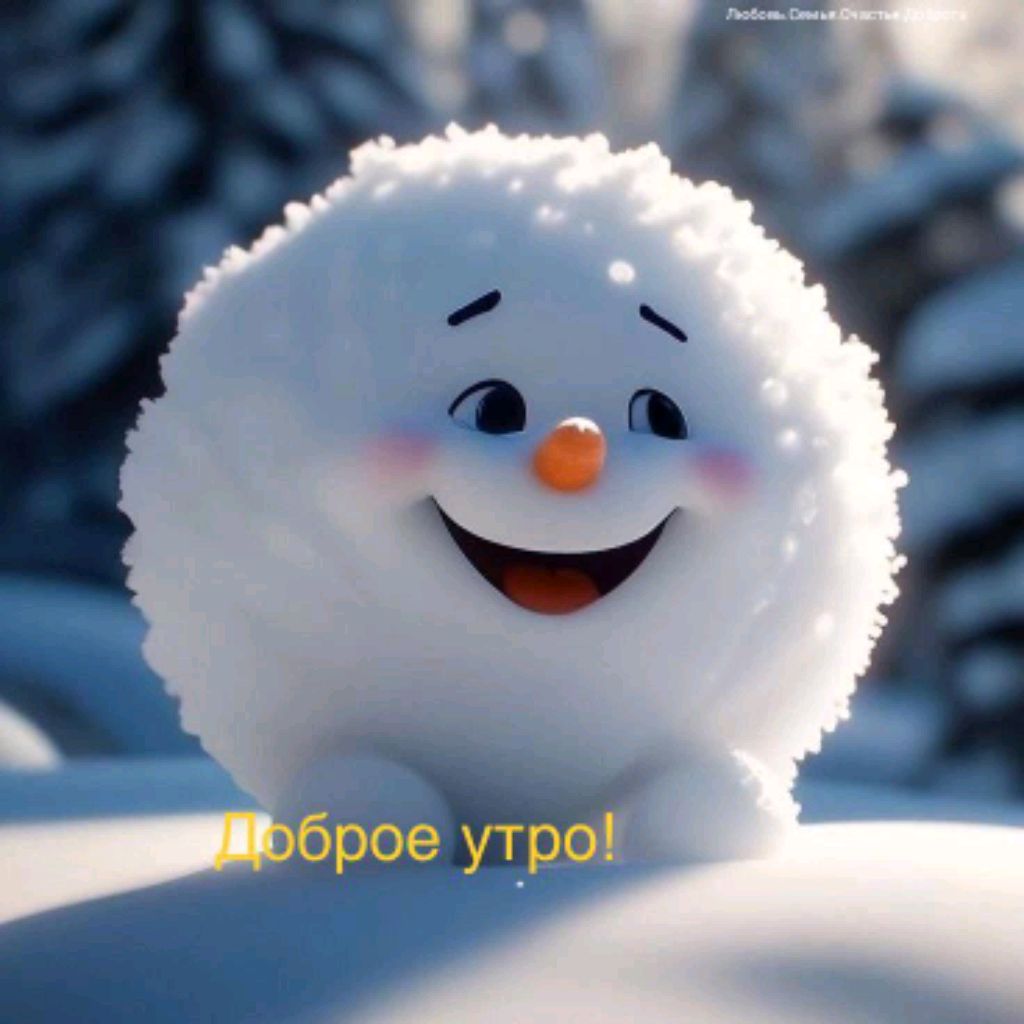 доброе утро