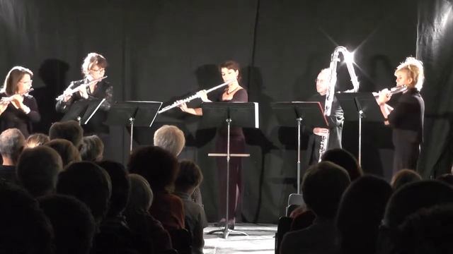 C. Debussy, Quatuor 3e mvt, Ensemble de flûtes Bilitis