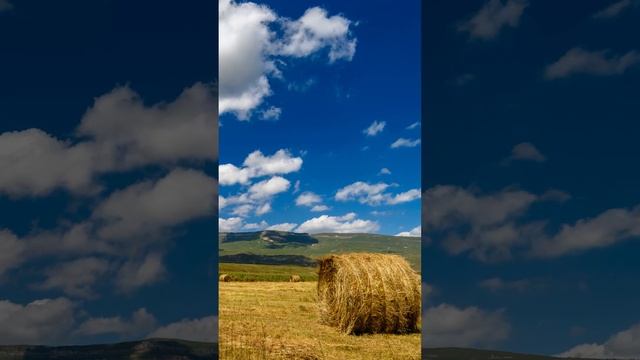 #timelapse #sky #clouds #field