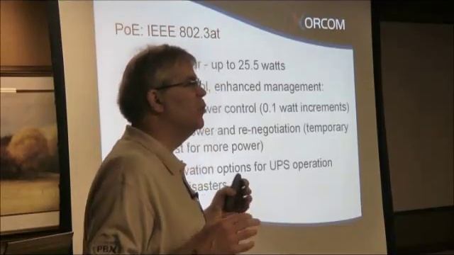 IP Telephony Using Power-over-Ethernet (PoE) Devices