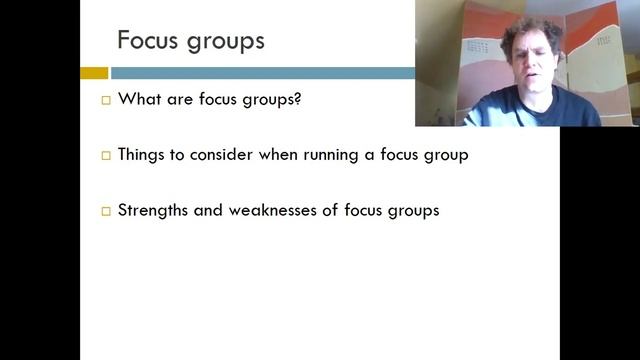 Lesson 24   Focus Groups and Conversation Analysis