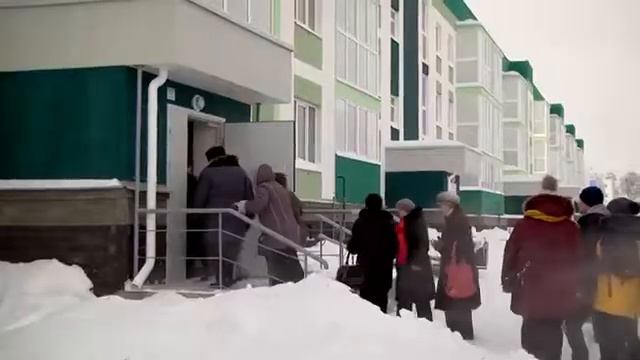 Делегация слабослышащих людей в ЖК "Окский Берег"