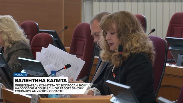 Депутаты Заксобрания Амурской области приняли бюджет на 3 года