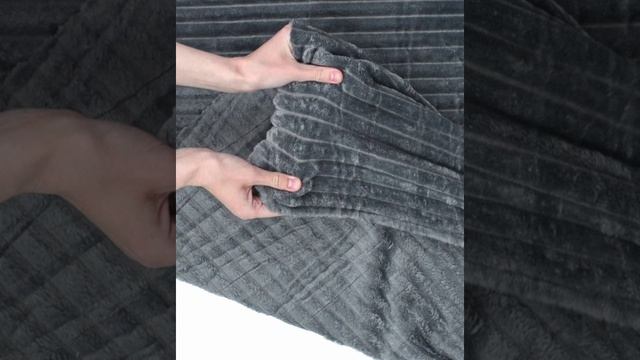 Мягкий плед Dzen Tour (серый)