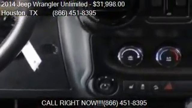 2014 Jeep Wrangler Unlimited Unlimited Sahara for sale in Ho