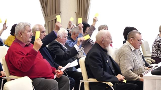 В Приморско-Ахтарске выбрали председателя районной ветеранской организации.