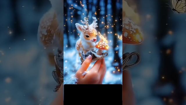 новогодний оленёнок. новогоднее настроение