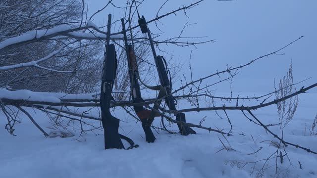 ОХОТА НА ЗАЙЦА. РУСАК VS НИВА!