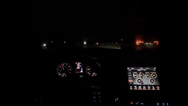 LATE NIGHT POV DRIVE IN THE  WHEMI ( crazy pulls ) !!