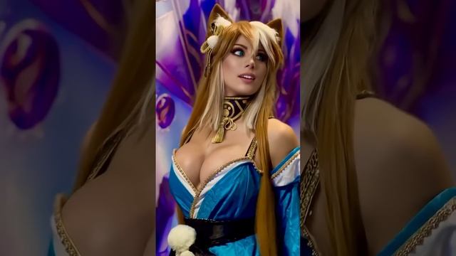 Elizabeth Rage и её косплей на мисс Хину из Genshin Impact