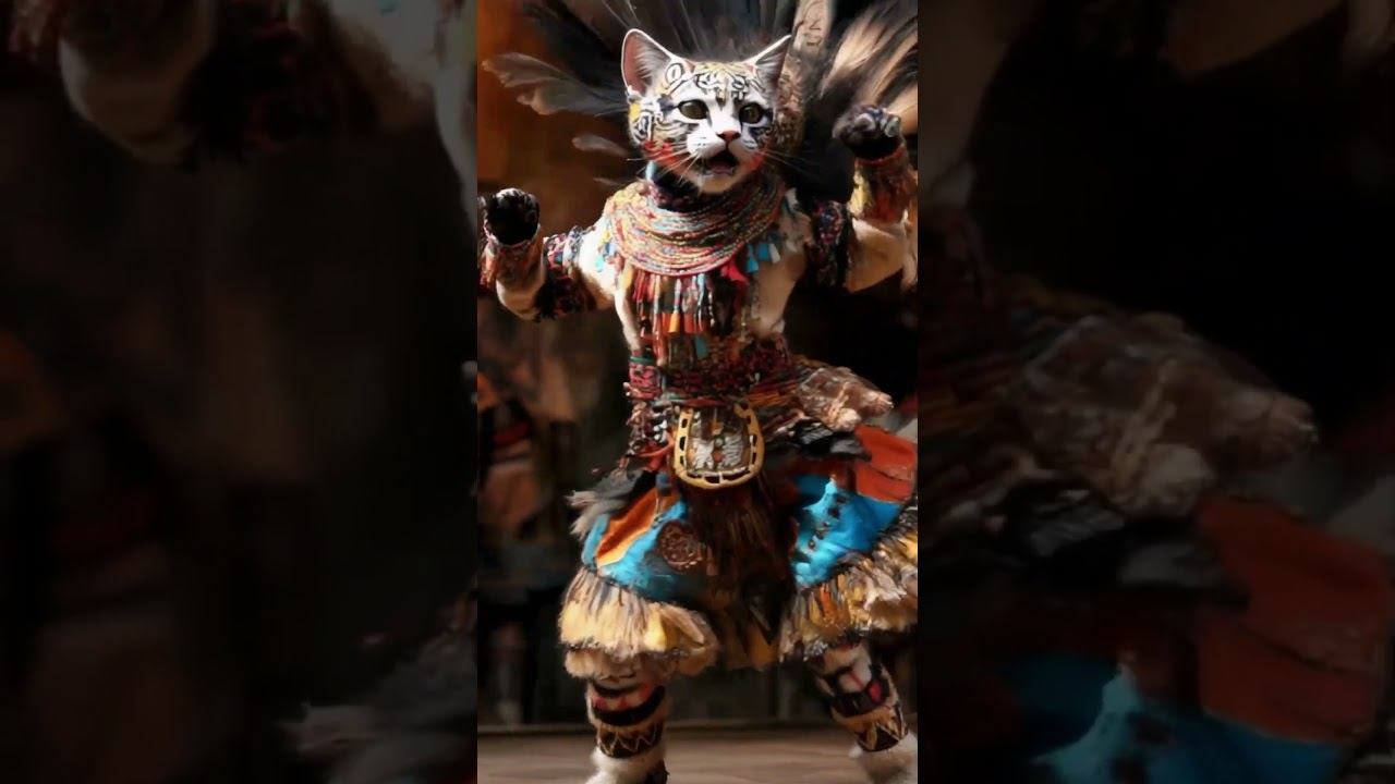 dancing cat #ai #cats #aicat #cat #catcute #cutecat
