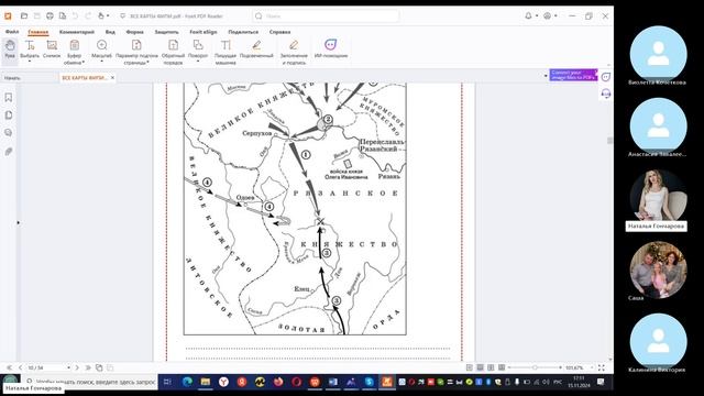 Практика карты