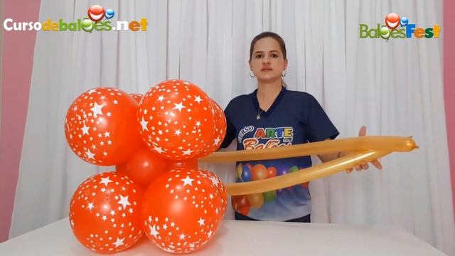 PRESENTE DE NATAL COM BALÃO DECORAÇÃO DE NATAL #NATAL2021 #TUTORIALDENATAL #FESTANATALINA