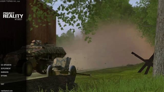 Project Reality main menu screensaver v1.6.0.0