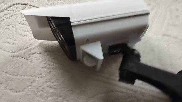 Отзыв №123 ⭐⭐⭐⭐⭐ - Уличный прожектор муляж камеры на солнечной батарее AG Smart