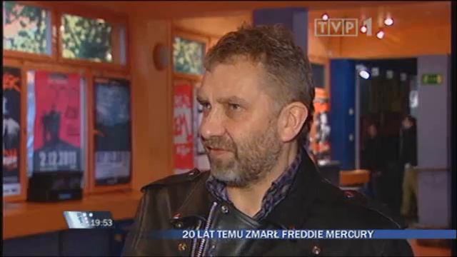 [TVP1] Freddie Mercury - 20 Rocznica Śmierci - 24.11.2011r. Wiadomości 19:30