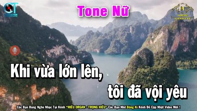 Karaoke Liên Khúc Phố Đêm Tone Nữ